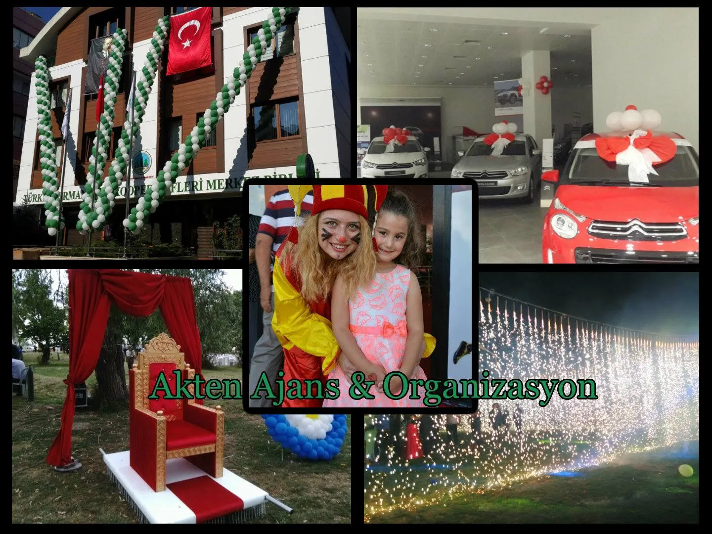 Baby shower parti organizasyonu balon süsleme